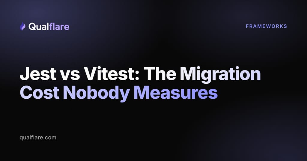Jest vs Vitest: The Migration Cost Nobody Measures