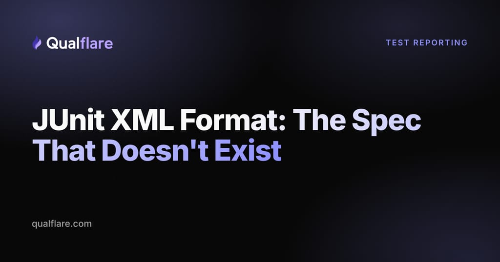 JUnit XML Format: The Spec That Doesn't Exist