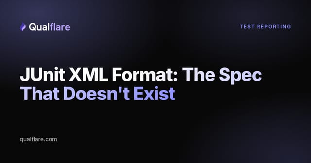 JUnit XML Format: The Spec That Doesn't Exist